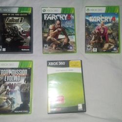 5 XBOX 360 GAMES
