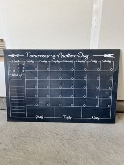 Dry Erase Calendar