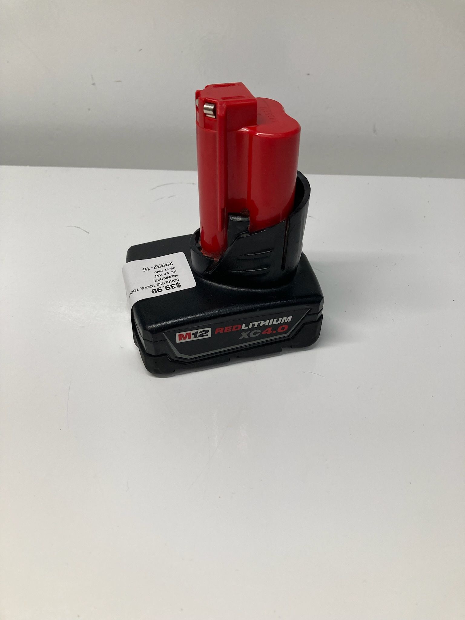 Milwaukee 48-11-2440 M12 12V XC 4.0 Ah Lithium-Ion Battery