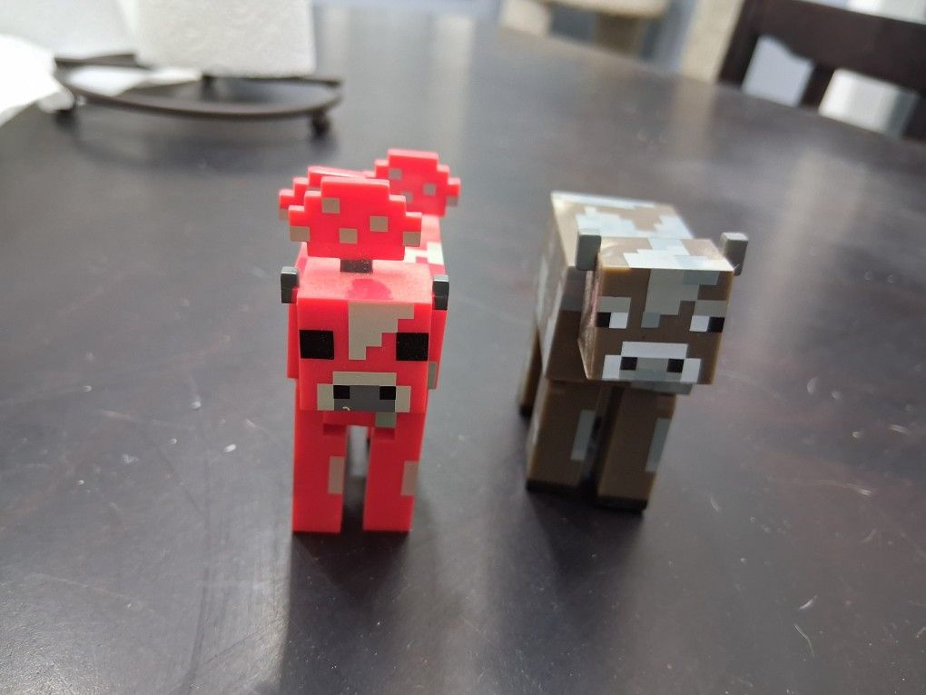 Minecraft Cow And Mooshroom Cow
