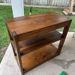 Small Table With Shelves