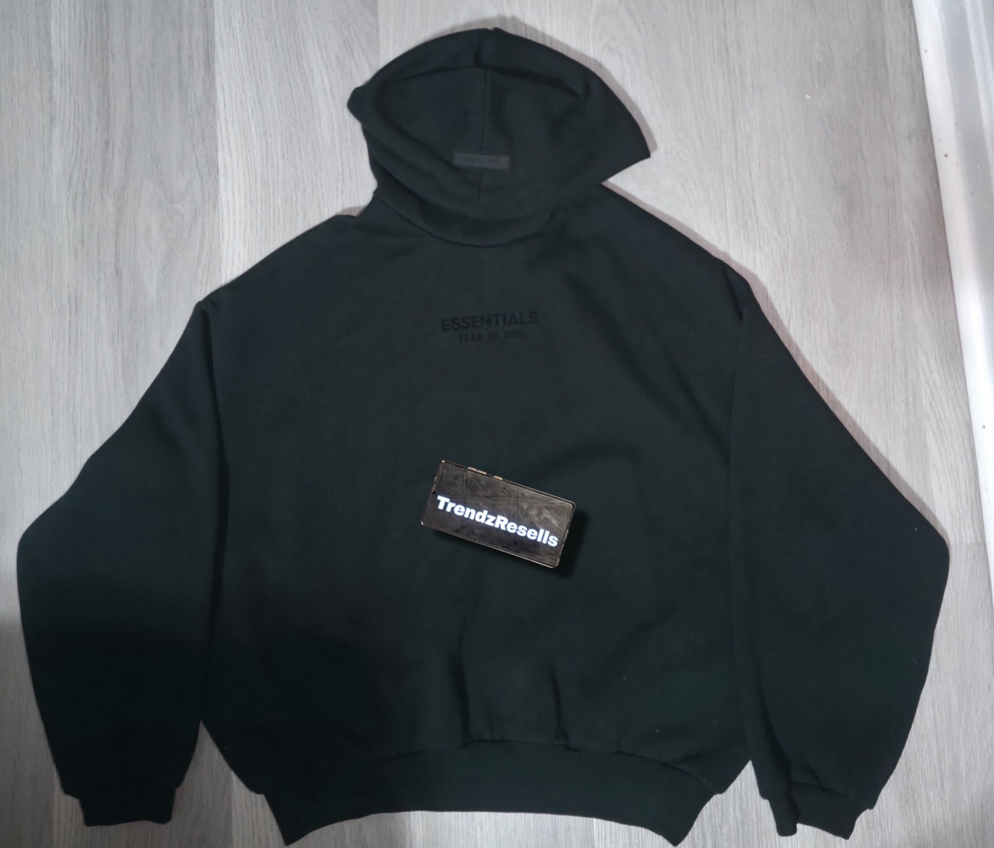Fear Of God Essential Hoodie Black Size Small