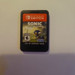 Sonic  Frontiers Game Card For  Nintendo Switch 
