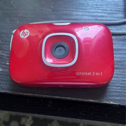 hp Sprocket Camera Two In One