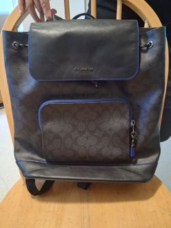 Designer Coach backpack