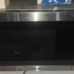 Stainless steel Panasonic Microwave It's Complete