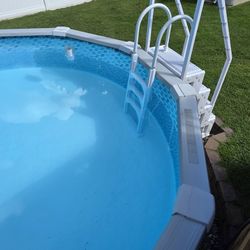 Above ground pool!