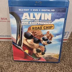 Alvin And The Chipmunks DVD AND BLUE-RAY MOVIE 