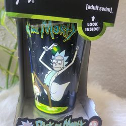 Rick And Morty Drinking Glass 16 Oz
