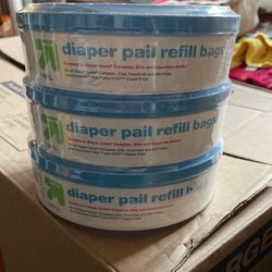 Diaper Pail Refill Bags 