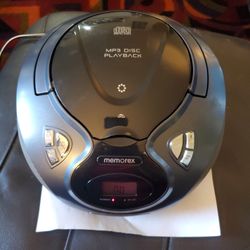 Memorex Portable Bluetooth Radio /CD BOOMBOX