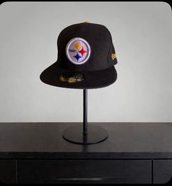 FITTED HAT SIZE 7 5/8 NEW-ERA PITTSBURGH STEELERS FITTED TRAPPERS HAT 7 5/8