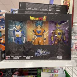 Dragon Ball Limit Breaker Series Vegeta Goku Golden Frieza