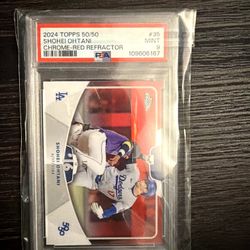 Shohei Ohtani PSA 9 2024 Topps 50/50 #'d 1/5