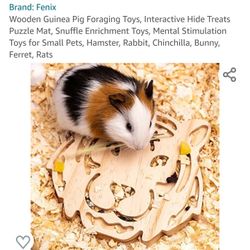 Wooden Pet Foraging Toy