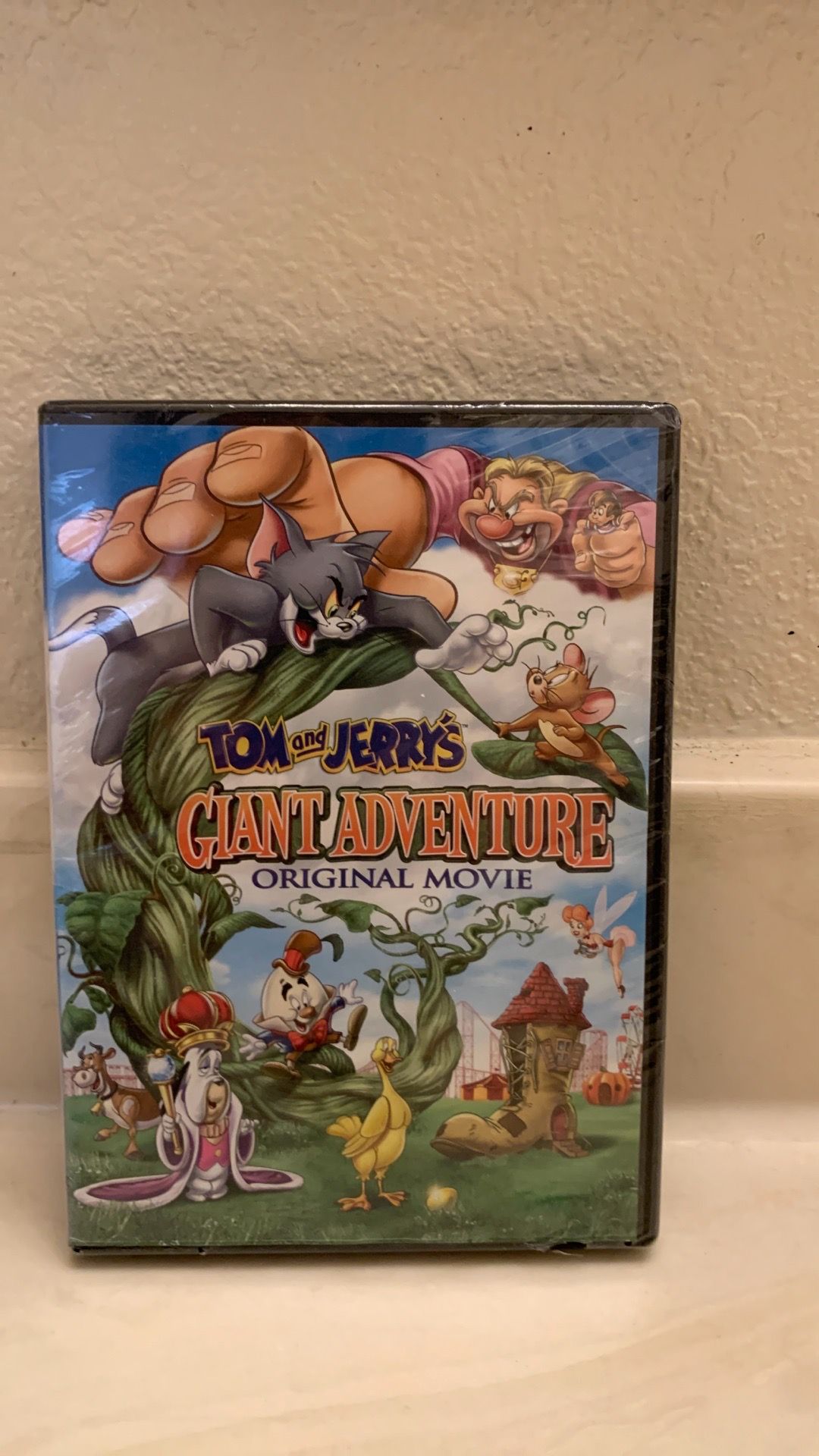 TOM and JERRY GIANT ADVENTURE ORIGINAL MOVIE dvd