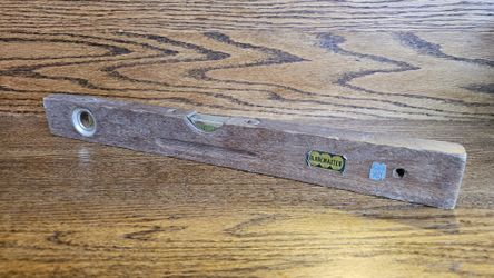 Vintage Globemaster Wood Wooden 18 Inch Level