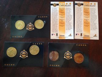 1998 Pinnacle Mint baseball card coins