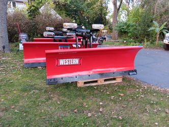 Snow plows 4 sale