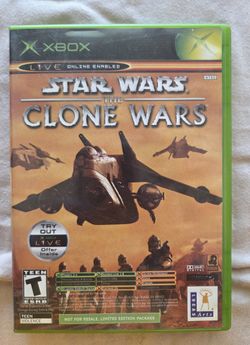 Xbox Games- The Clone Wars & Tetris Worlds