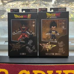 Dragon Ball Super Dragon Stars Goku 3-Figure Set + Vegeta [mini] Dragon Stars Daima Dbz Collectibles  