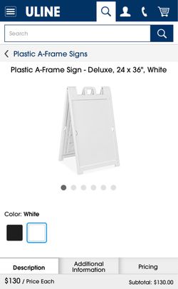 A-Frame Signs