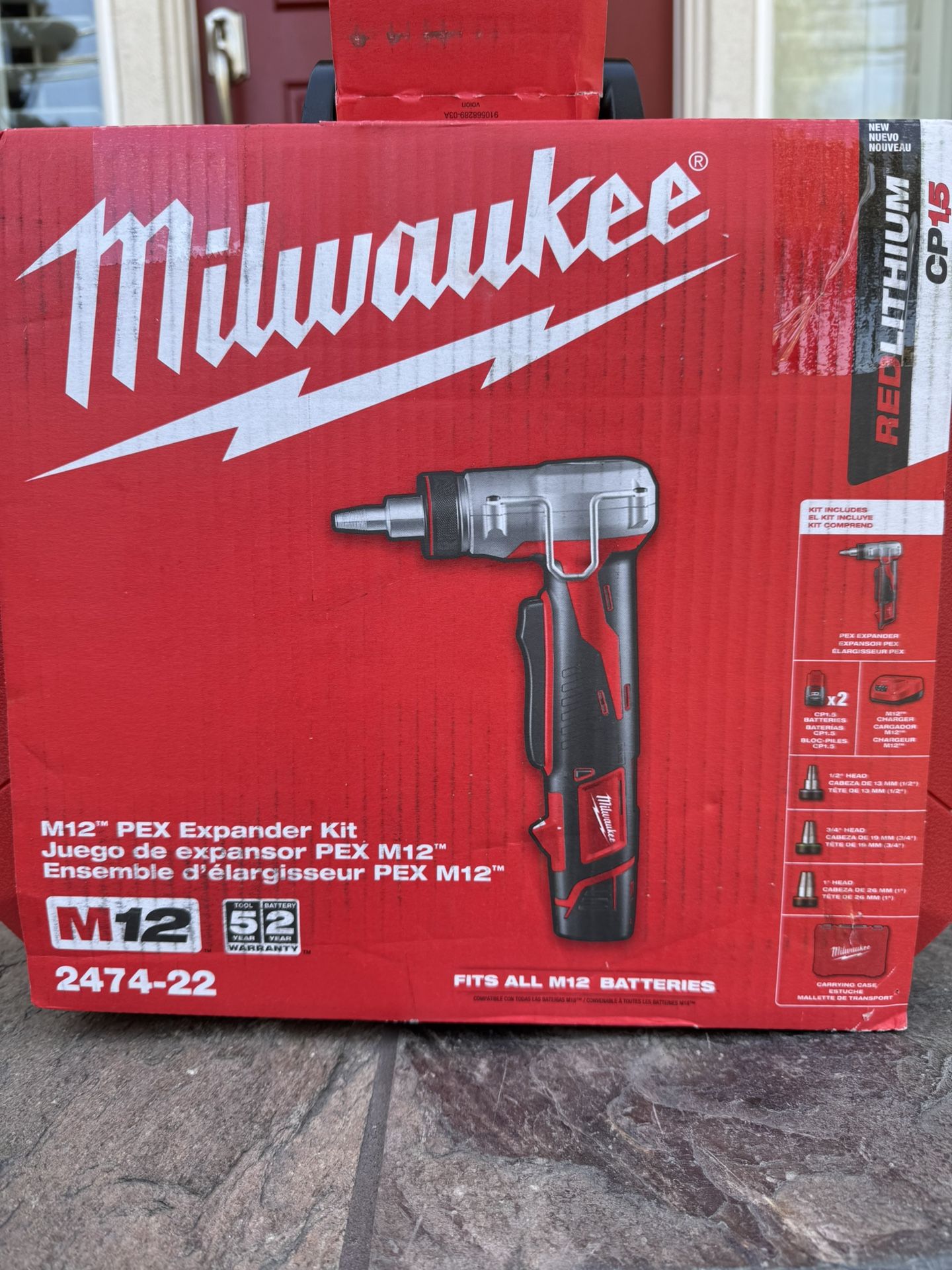 Milwaukee PEX Expander Kit