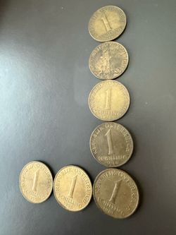 1971,1975,1980, 1981, 1985 Austria 1 schilling