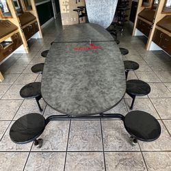 Table and 12 Stool
