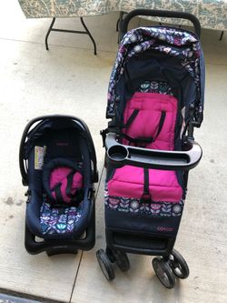 stroler and carseat