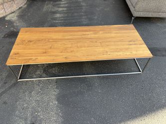 Crate And Barrel Frame Coffee Table 