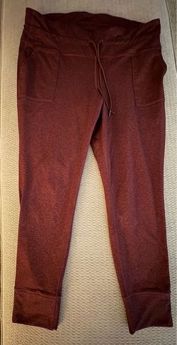 Women’s XXL Old Navy Joggers - Maroon - super soft with pockets
