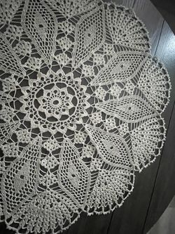Hand Made Crochet Table Spread