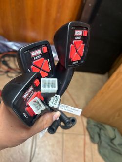Western plow controller