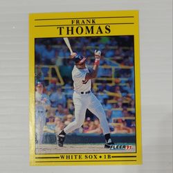 ⚾️ 20 Card Lot 91' Fleer HOF Frank Thomas Cards 