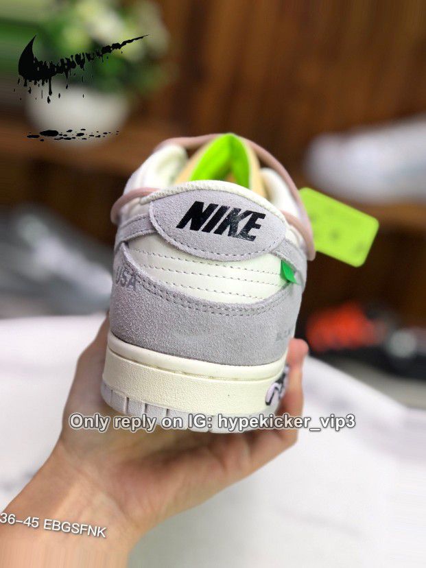 Dunk Low Nike Off-White Lot Sizes Available