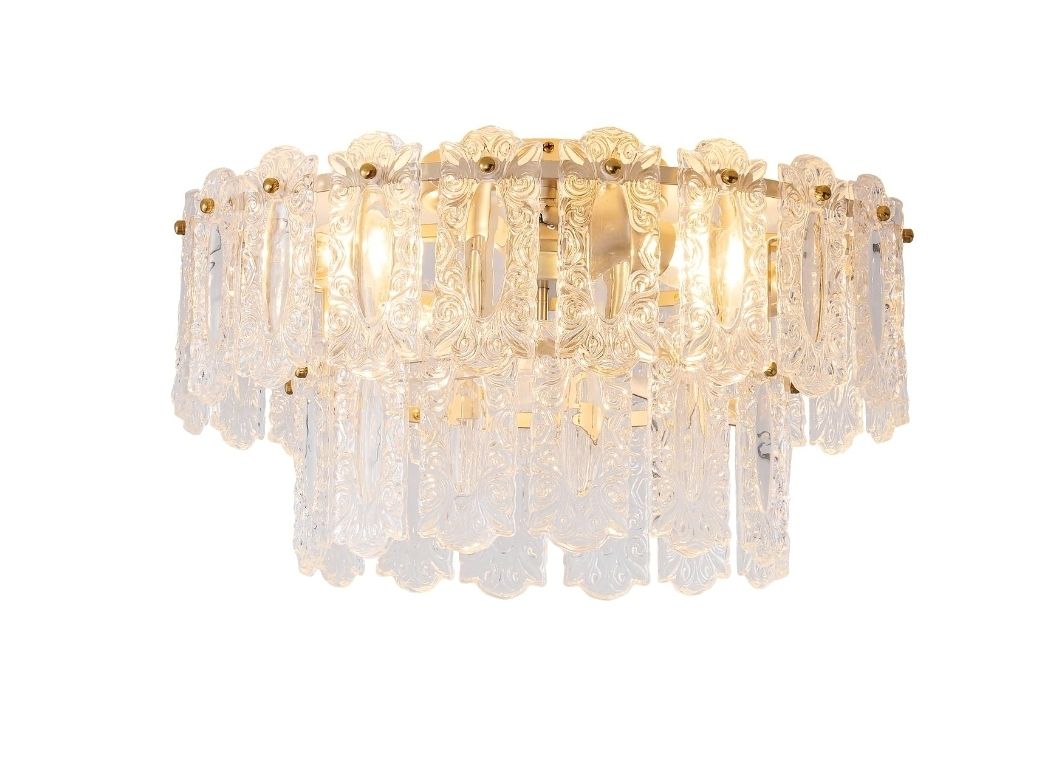 Crystal Mount Ceiling Light