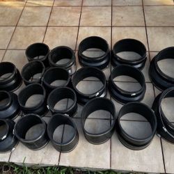 Plumbing Rubber Boots 2-10” 5-8” 1-8” 6-6”  2-6” Clay 2-6” Connects 1-6” 1002-66SR 1-6” CI 
