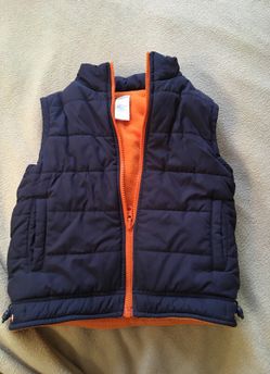 Boys Gymboree fleece-lined vest