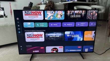 TV Samsung 43” crystal UHD 4K smart tv 2024