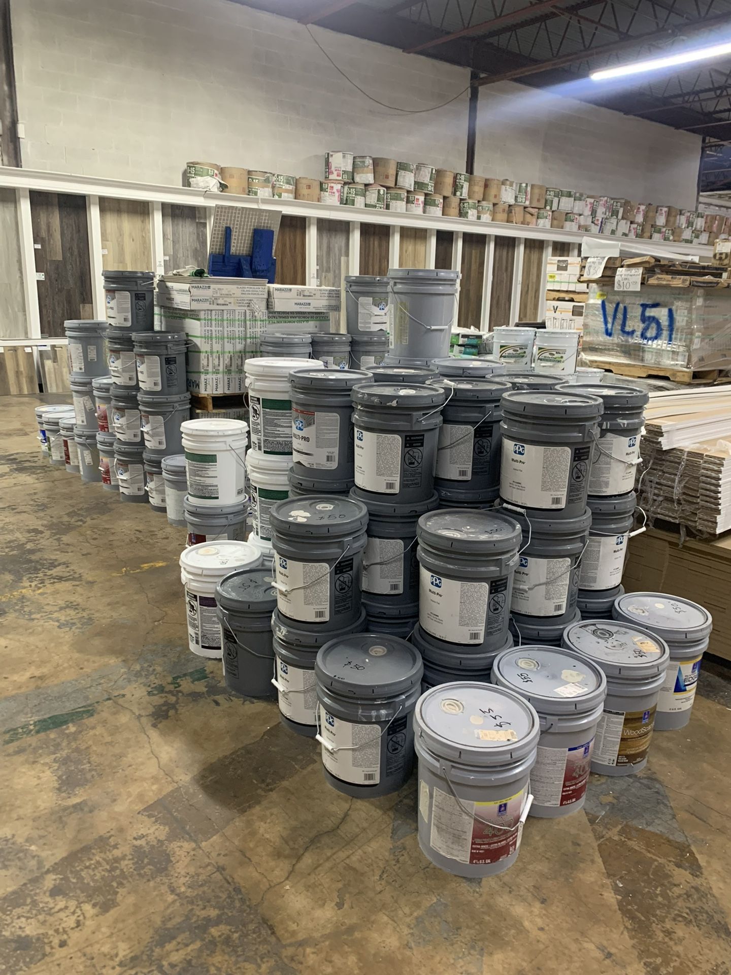 Paint 5 Gallon Buckets Interior And Exterior Different Color Available Price For $45-$70