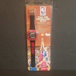 Vintage Portland Blazers Bulova Sportstime Watch