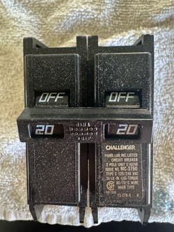 Circuit breaker 20 amps
