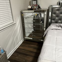 Glass Bedroom Set For Sale