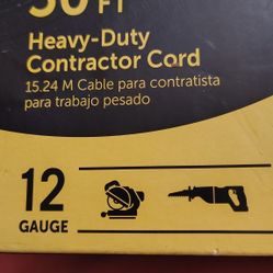 50ft  Utilitech Extension cord.