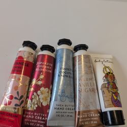 Bath And Body Works Lot Of Hand Creams 