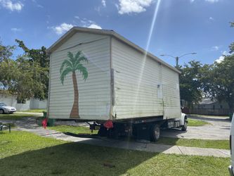 Shed relocated,,, movemo casita de patio