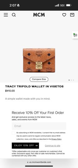 MCM Wallet New Just Open Box