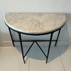RH MARBLE CONSOLE TABLE 
