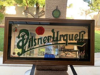 Vintage Pilsner Urquell Beer Sign